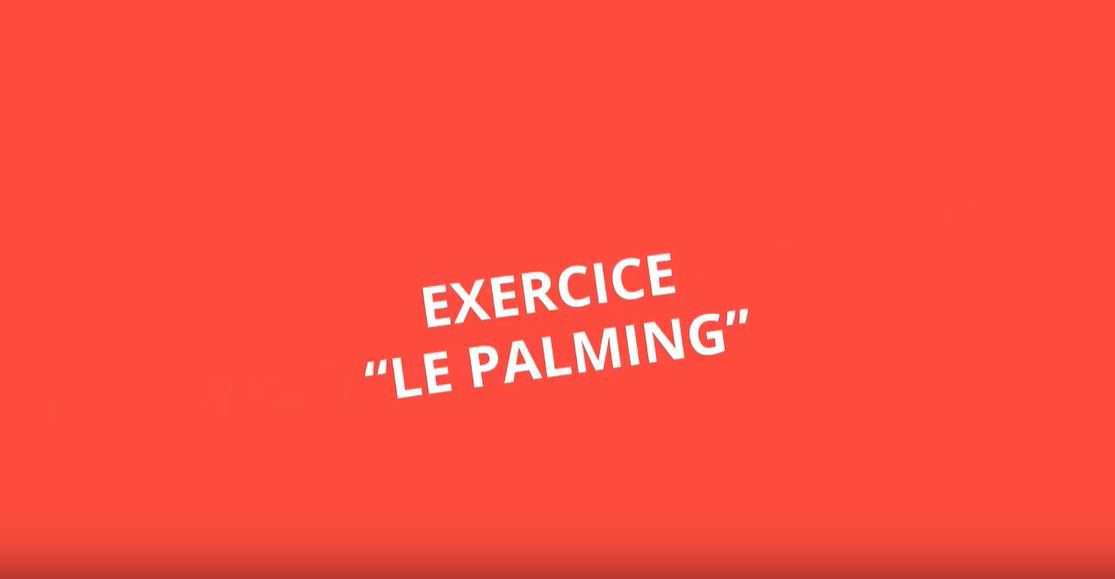 exercice palming